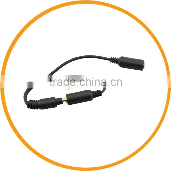 3.5mm Male to 2 Female Y Splitter Headset Earphone Headphone Audio Cable from dailyetech