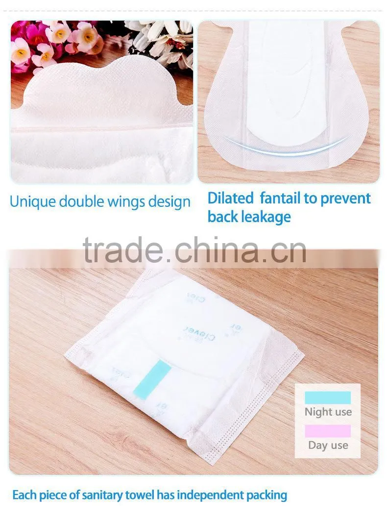 2015 Hot Sale OEM Brand Sanitary Napkins Manufacturer,Sanitary Napkins in Bulk jianni