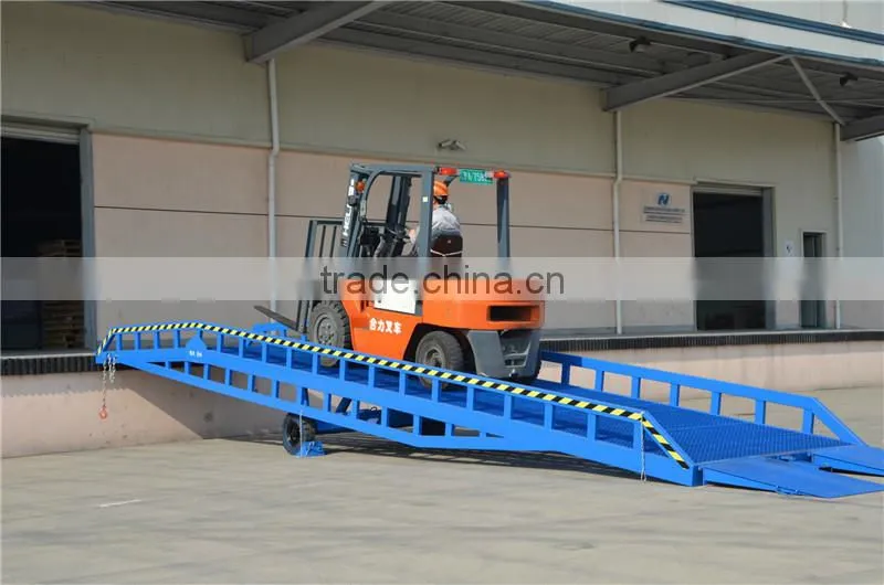 Mobile loading ramp mobile container load ramp hydraulic mobile container load ramp