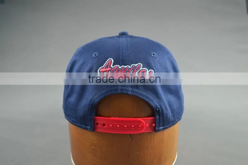 China factory custom 6-panel snapback caps with embroidery logo