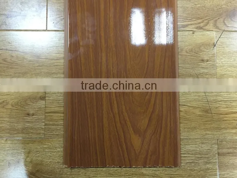 2016 new arrival Colombia 30cm*9mm pvc ceilings pvc panel techo de pvc Panel de pvc for decoration
