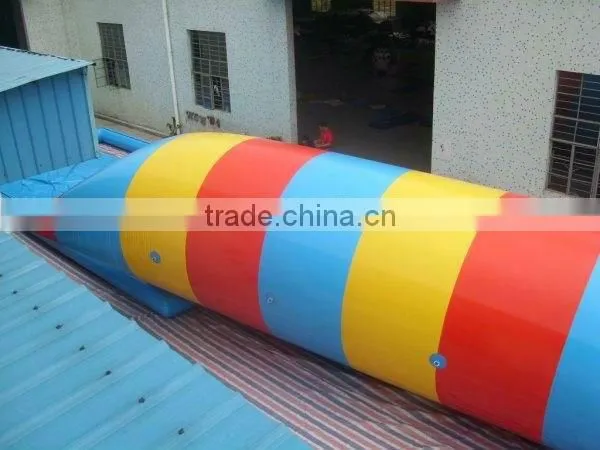 most exciting games inflatable water catapult blobs