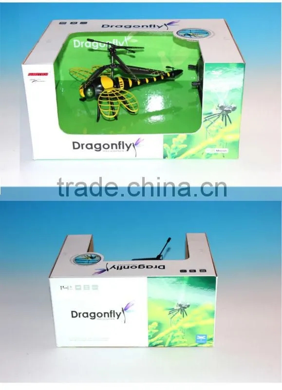 new product!S700 Red Dragonfly 4.5CH Infrared rc toys flying dragonfly toy