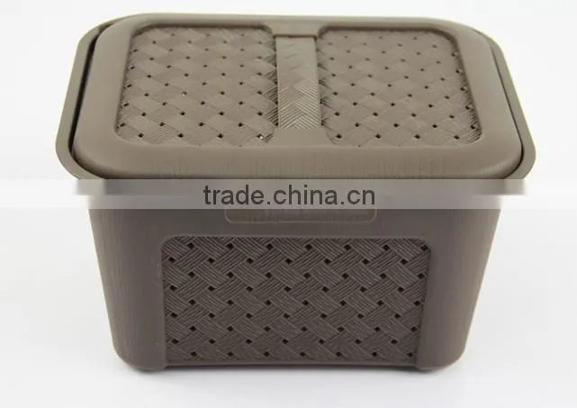 Eco-friendly storage box decorative stackable storage box