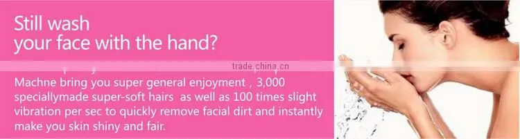 Hot Selling Comfortable Facial Wavebetter Silicon Facial Brush Cleaner