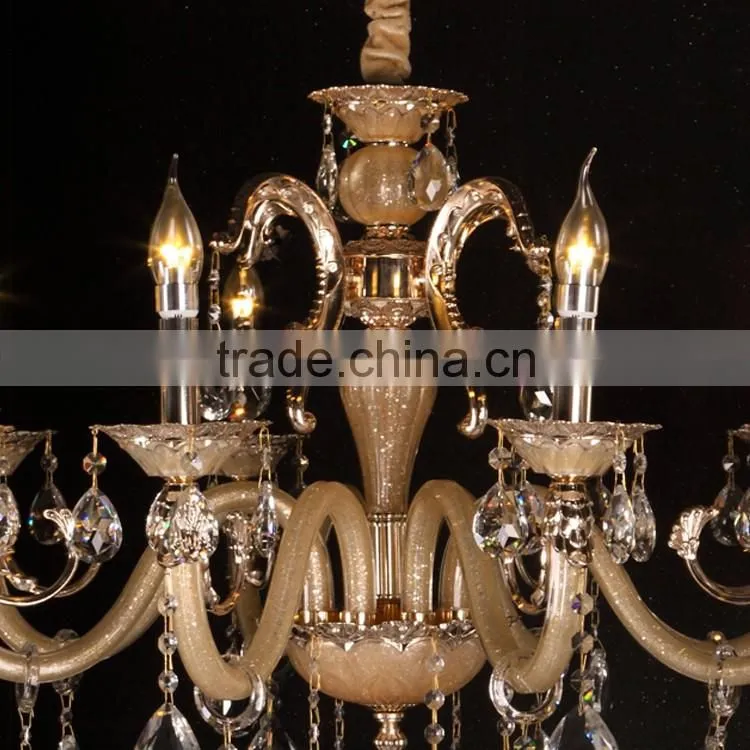 Shining decoration light with candle chandelier lamps