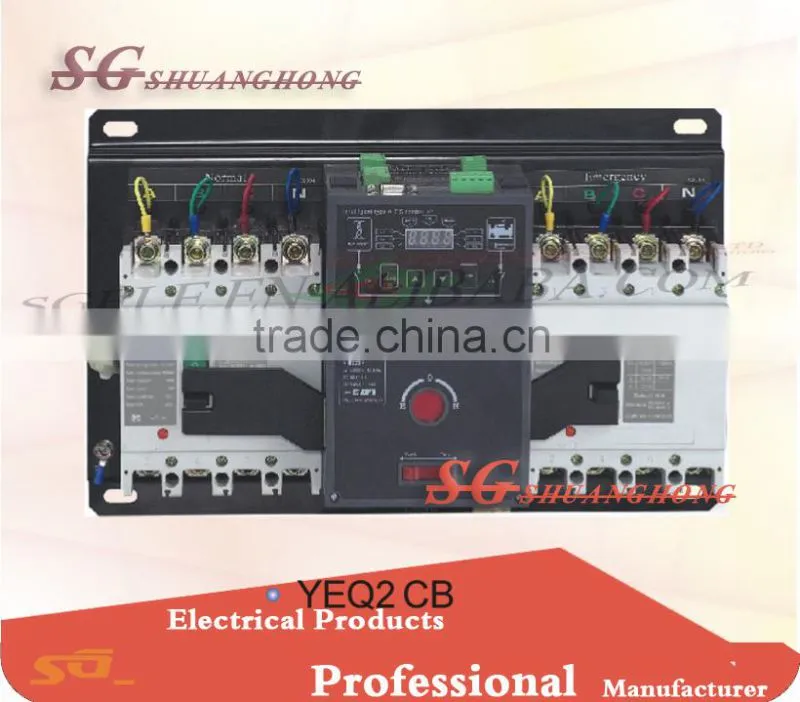 yeq2 Mini Automatic transfer switch ats 63A 220V changeover switch 3P4P
