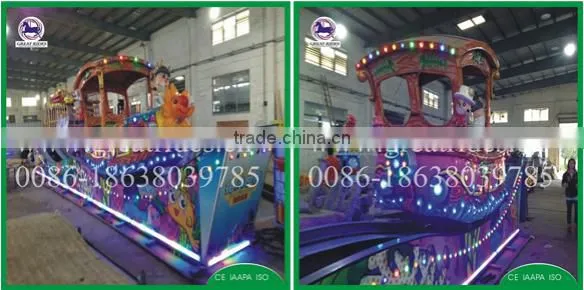 Popular funfair kids rides electric mini flying car