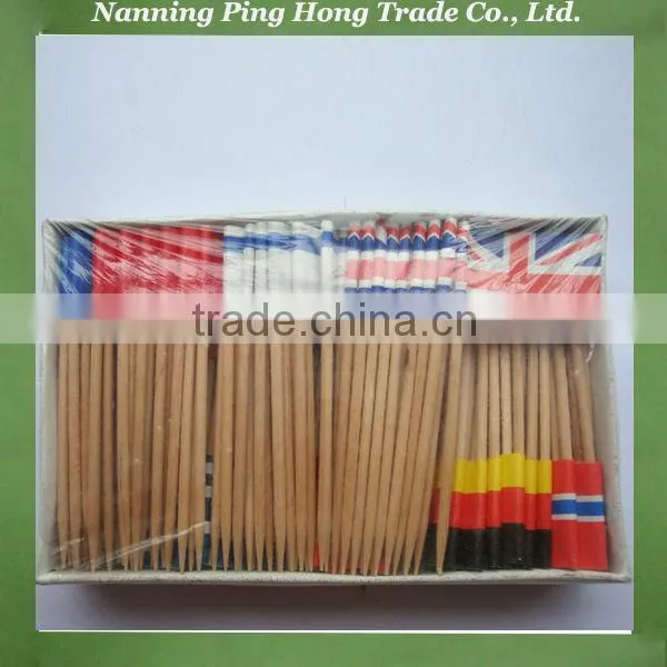 Decoration toothpick with flag