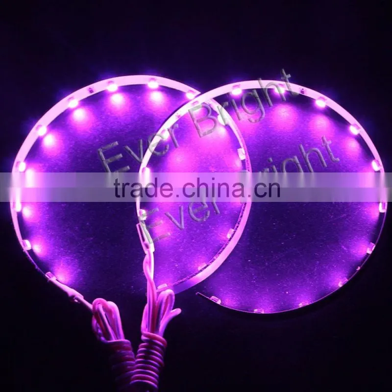 New product Colorful led devil eyes angel light 12V evil eye for 3''inch car projector lens