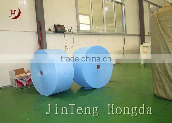 Spunlace nonwoven fabrics viscose and polyester
