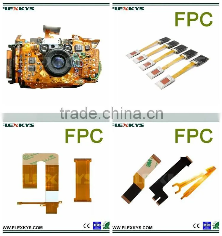 Polyimide FPC copper flexible printed circuit membrane switches with enig finish