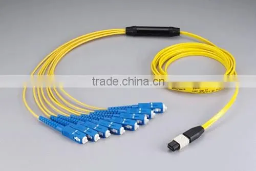 8 core Breakout MPO-SC fiber optic patch cord