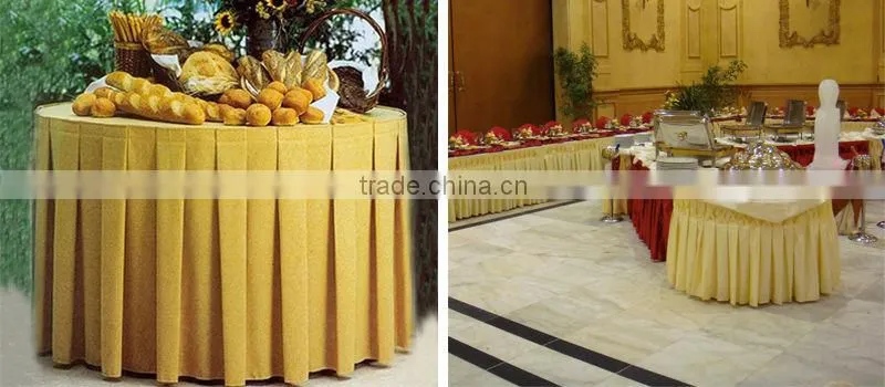 Black Round Pintuck Table Cloth