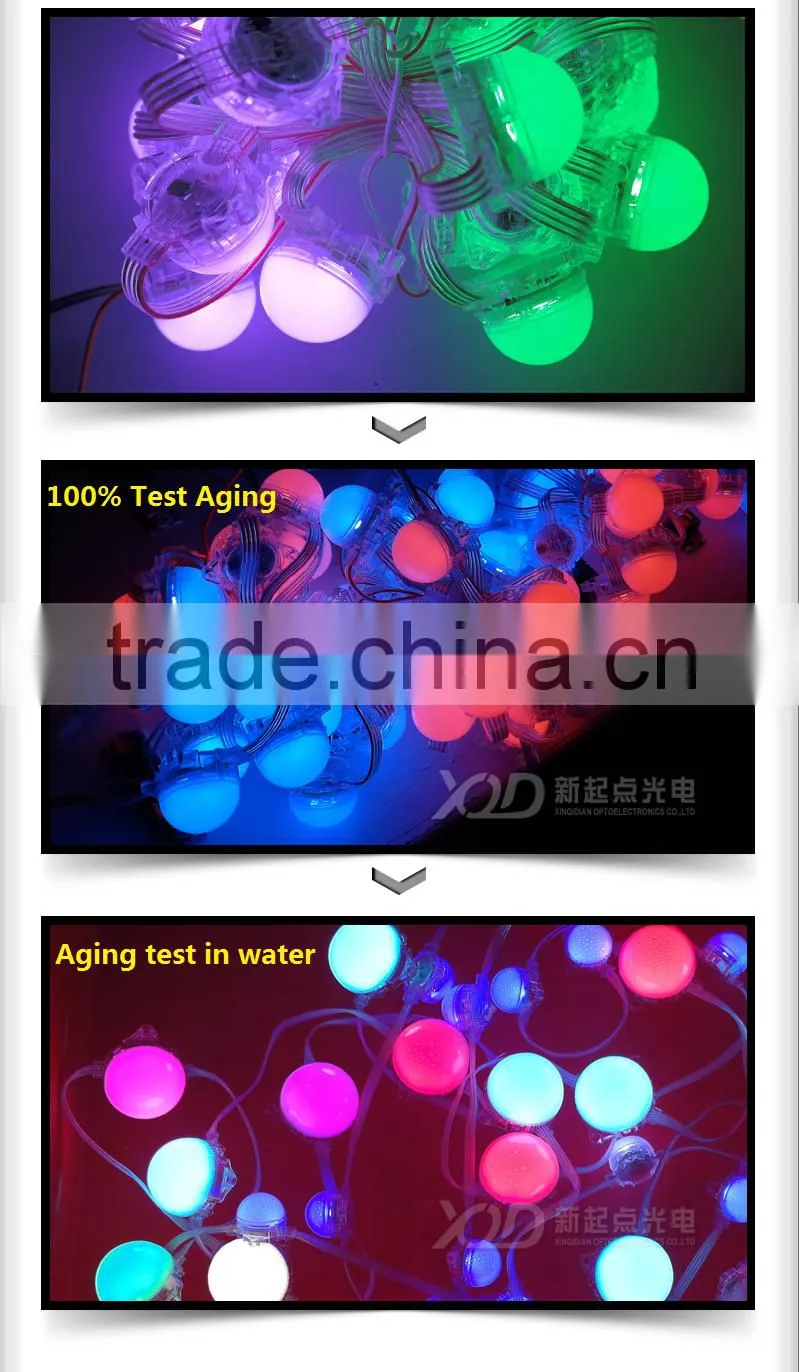 30mm DC12v rgb led pixel lights ws 2811