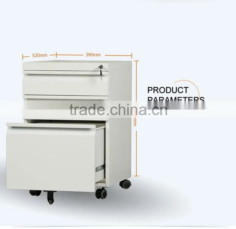 Steel Office Furniture Under Table Office Mobile Drawers