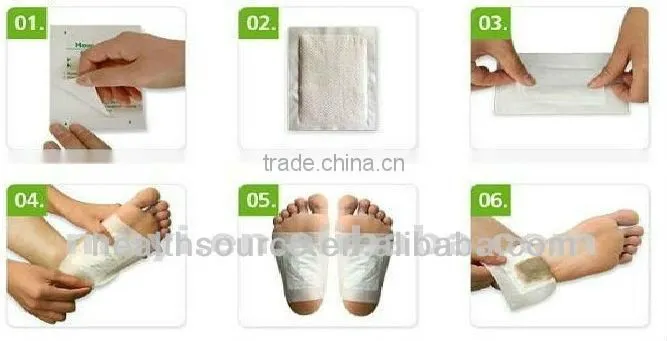 Original Factory Bamboo detox foot patch, kinoki foot patches with CE,FDA