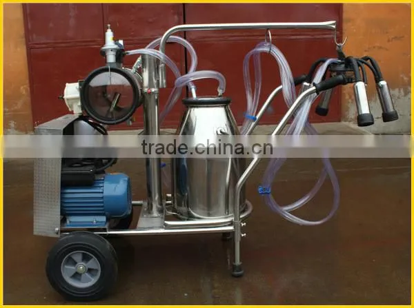 KLN rotary vane vacuum pump type milking machine