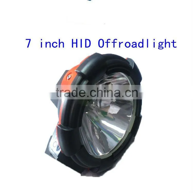7inch12V24V 35W55W hid offroad light , 4wd off road driving light , hid work light for truck
