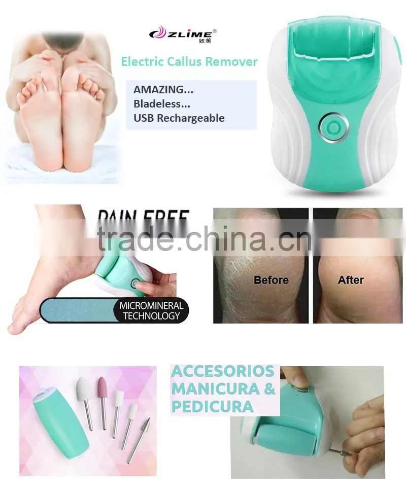FOOT CALLUS REMOVER AND HARD SKIN EXFOLIATING DEVICE