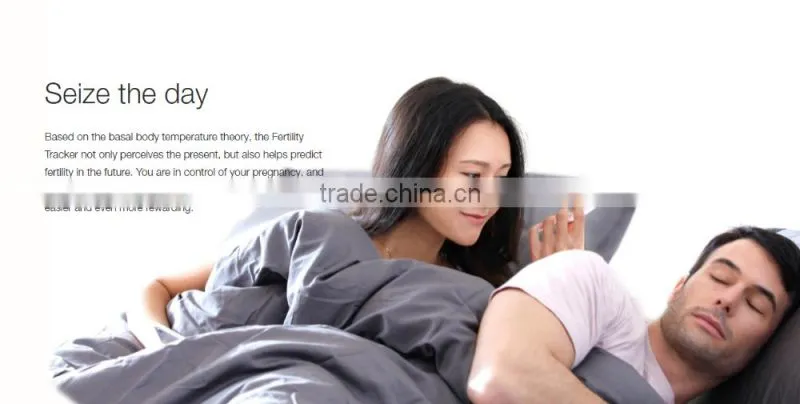 Bluetooth Fertility Tracker with high accuracy basal thermometer