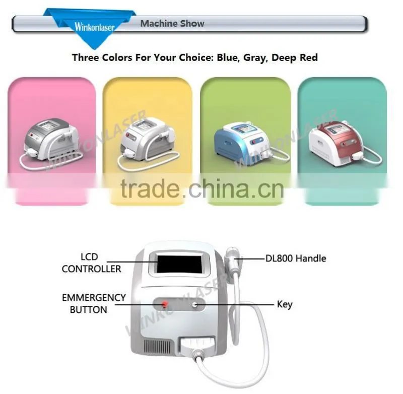 808nmdiode laser hair removal machine/ hair removal wax making machine
