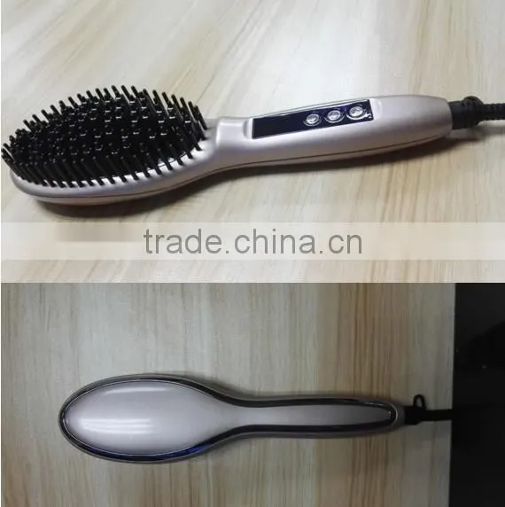 ion electric hair growth comb Steam negative ion plastic Hair comb