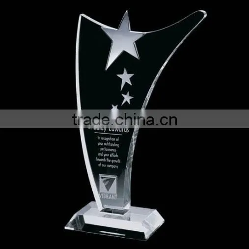 2014 Hot acrylic trophy parts,acrylic trophy parts manufacturer