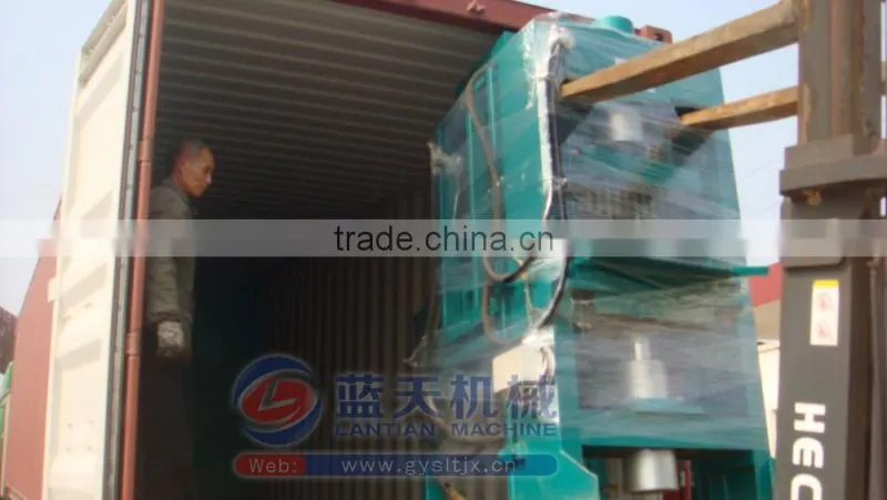 Environmental Protection Small Hydraulic Press Machine For BBQ Bamboo Charcoal
