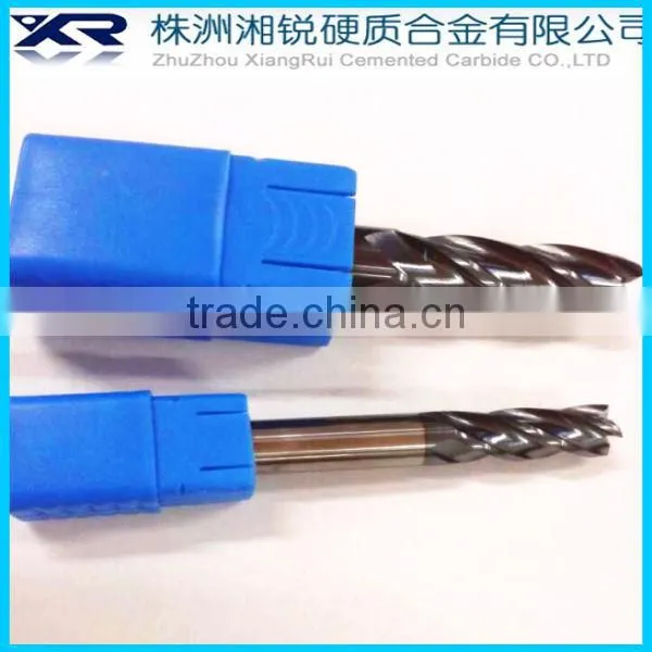 4 Flute solid carbide end mills/end mills with 4 flute