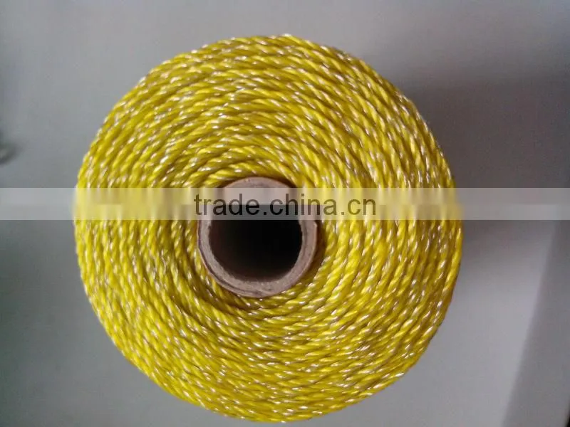 2mm electric fence poly rope