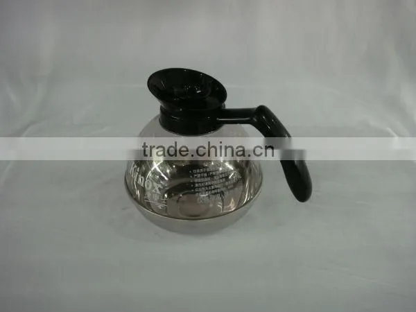 coffee decanters, PC & s/s