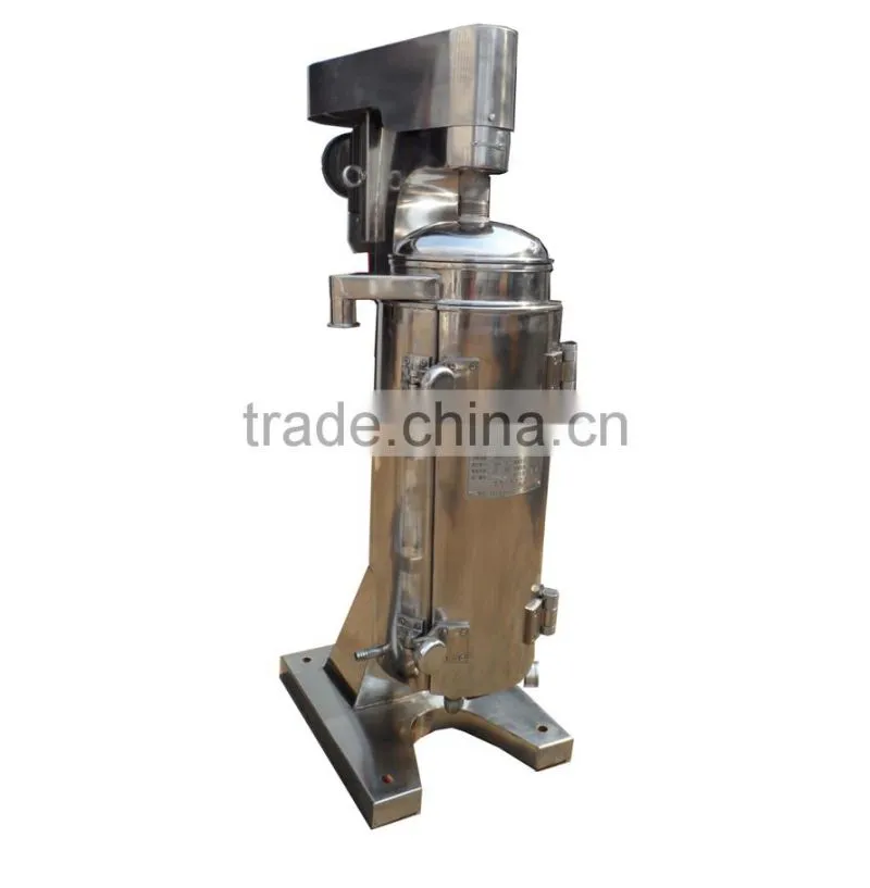 High quality virgin coconut oil separation tubular centrifuge