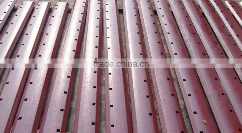 High quality heat treated Boron steel Motor Grader blades cutting edges and end bit for dozer and grader