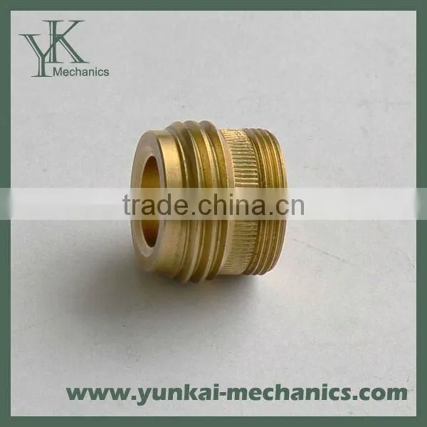 Golden plated turning parts, CNC machining part, spare part for home application