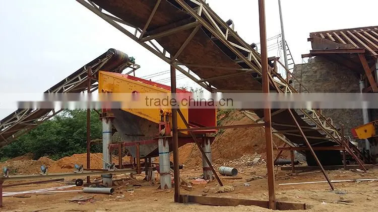30 degree and high wear-resisting rubber Stone crusher belt conveyor