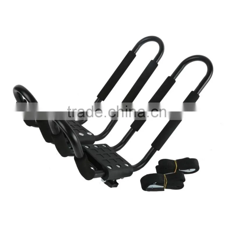 Snowboard Kayak Carrier Boat Canoe Surf Ski Board Roof Top Mounted Rack 2 Pairs