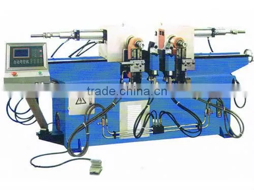 Manual type processing metal machine for bending pipes