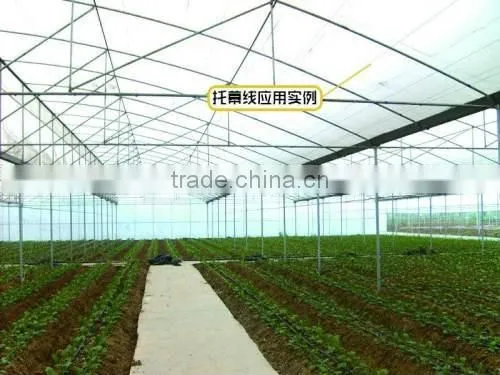 hot selling 2.2mm black color polyester monofilament yarn for greenhouse