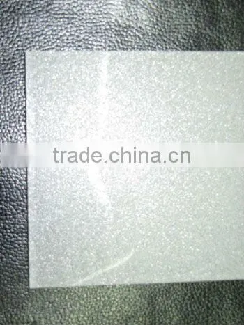 Black small frosted polycarbonate sheet