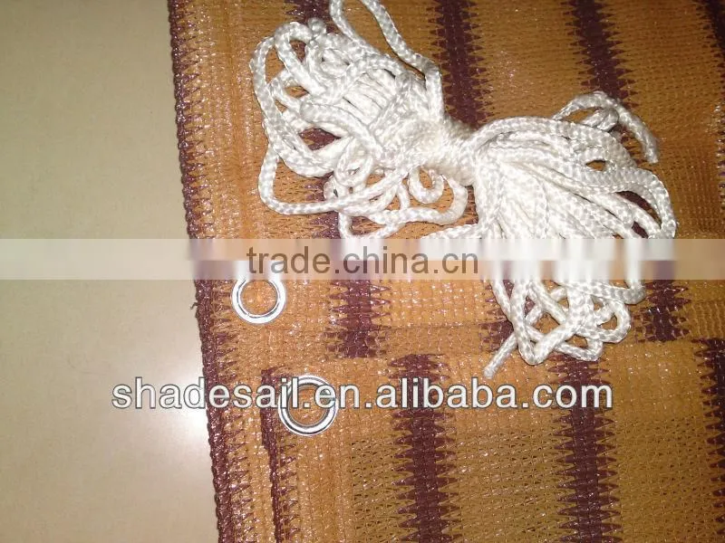 HDPE uv protection outside sun shade sail cloth net/shade screen