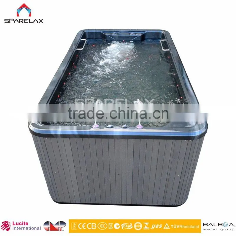 Luxury 7.5M European Style Outdoor Swim Spa/Swim Pool With Balboa