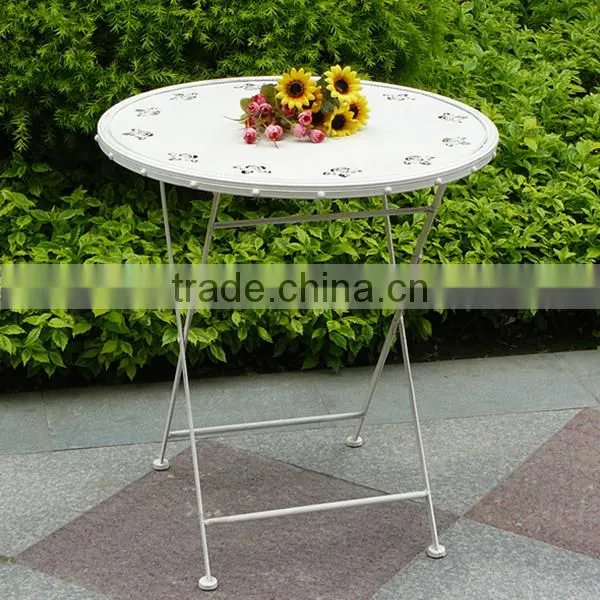 Vintage Folding Garden Table And Chair