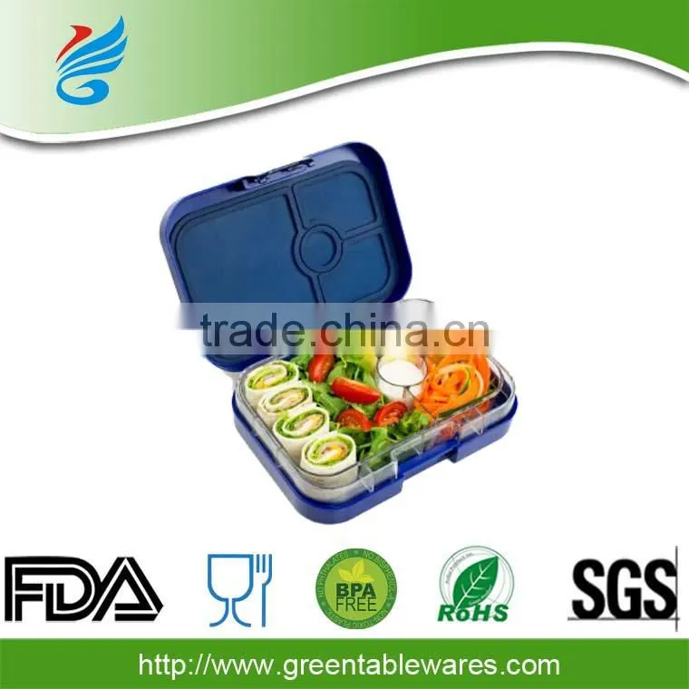 BPA Free leakproof bento lunch box with compartments
