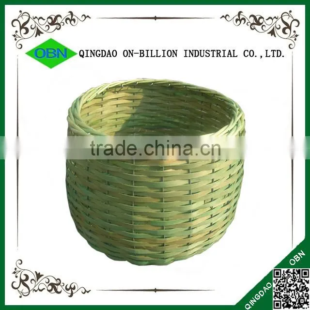 Cheap handmade colorful garden christmas wicker flower pots