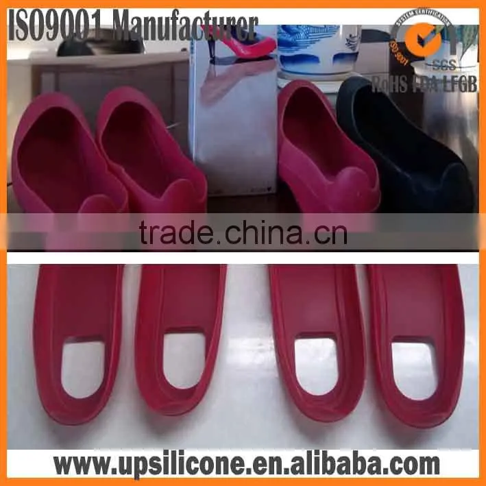 Fashional Safty Silicone High Heel Rubber Shoe Cover Silicone galoshes overshoe