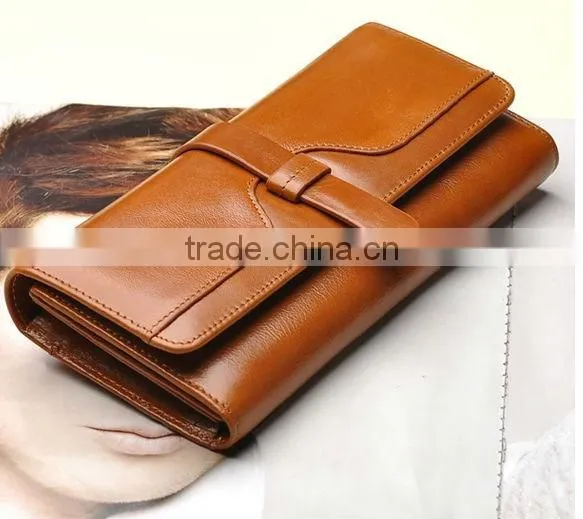 Custom many color woman's leather purse