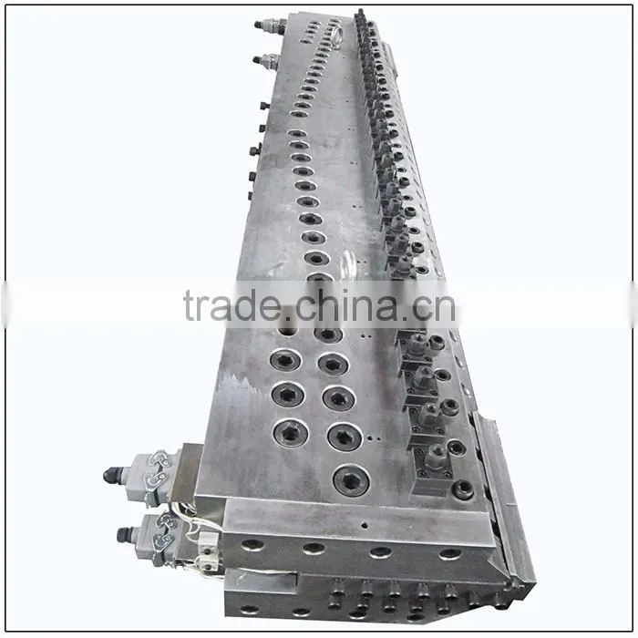 2016 the lowest price PE 19mm thick plate extrusion mould