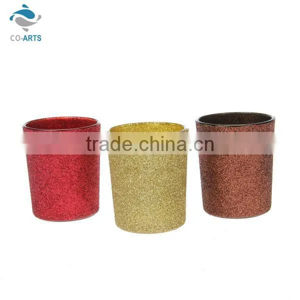 Professional scrub cup shaped glass crystal home craft
