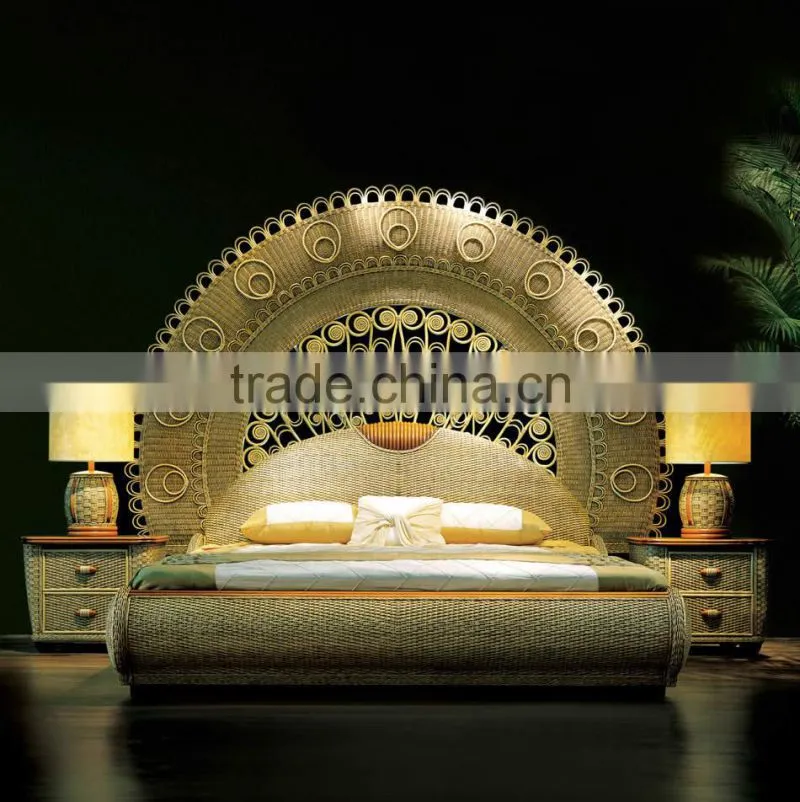 2017new fashion style rattan furniture peacock chair natural rattan chair(BG11-M019)